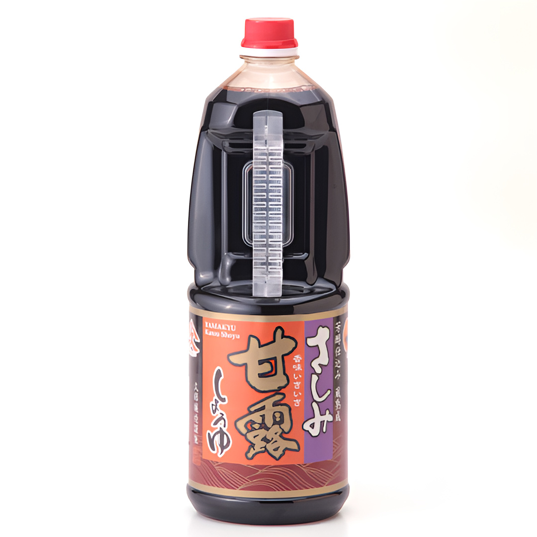 久保醸造 甘露醤油(さしみ)1.8L ペットボトル