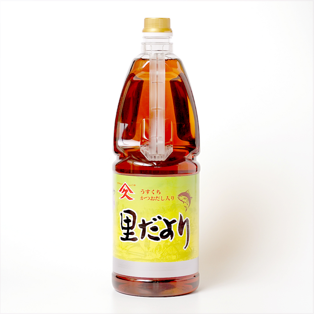 久保醸造 里だより（淡口かつおだし入り）1.8L ペットボトル