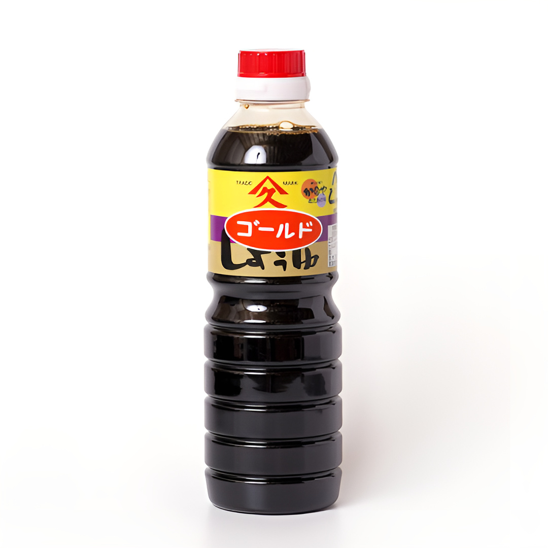 久保醸造 濃口醤油ゴールド 500ml ペットボトル