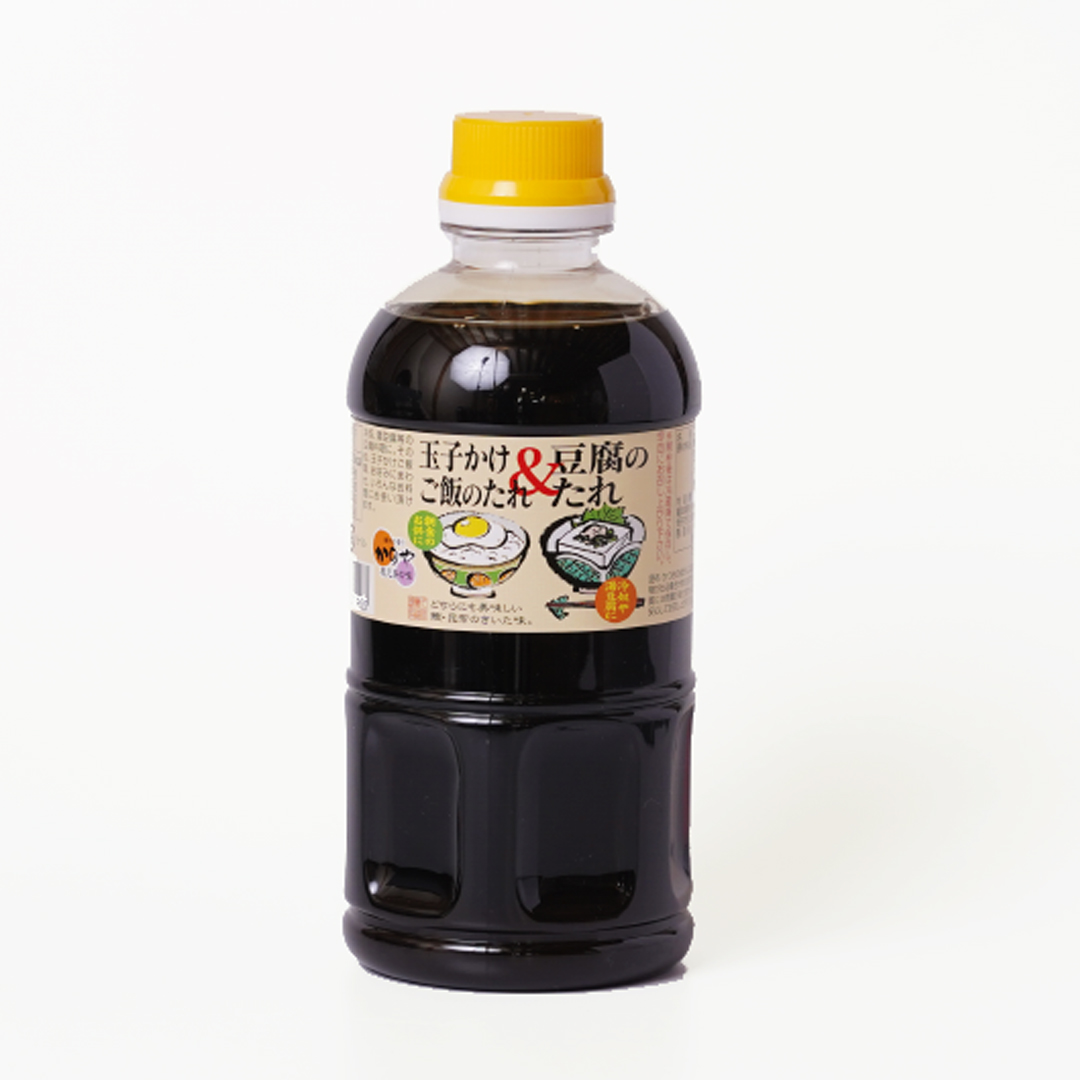 久保醸造 玉子かけご飯のたれ&豆腐のたれ 500ml ペットボトル