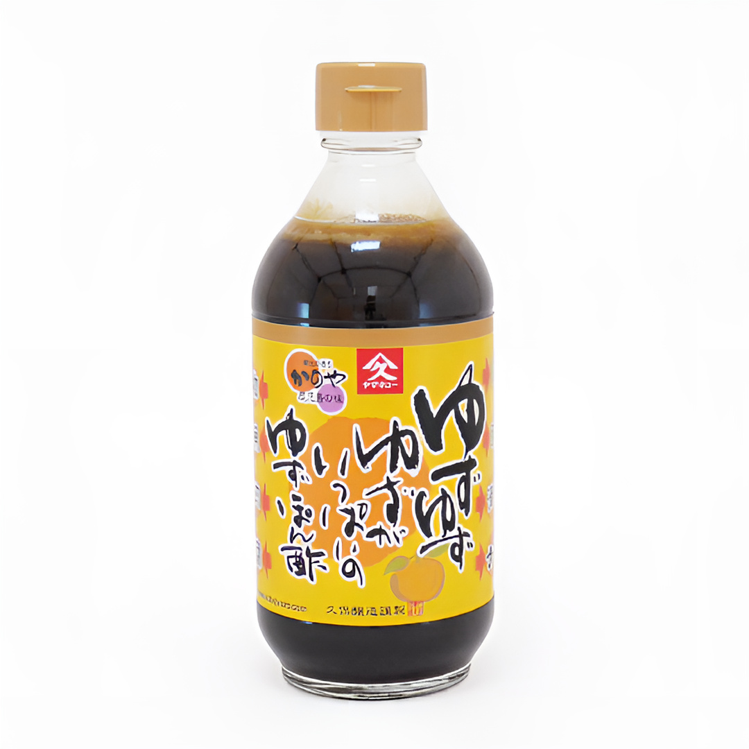 久保醸造 ゆずがいっぱいのゆずぽん酢 400ml 瓶ボトル