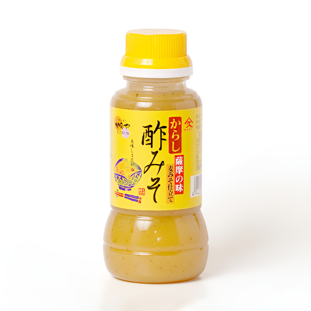 久保醸造 からし酢みそ 180g ペットボトル