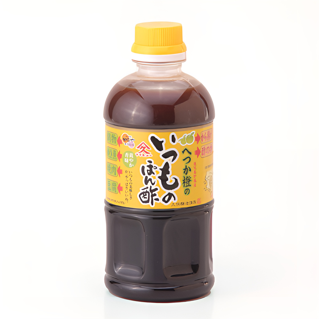 久保醸造 へつか橙のいつものぽん酢 500ml ペットボトル