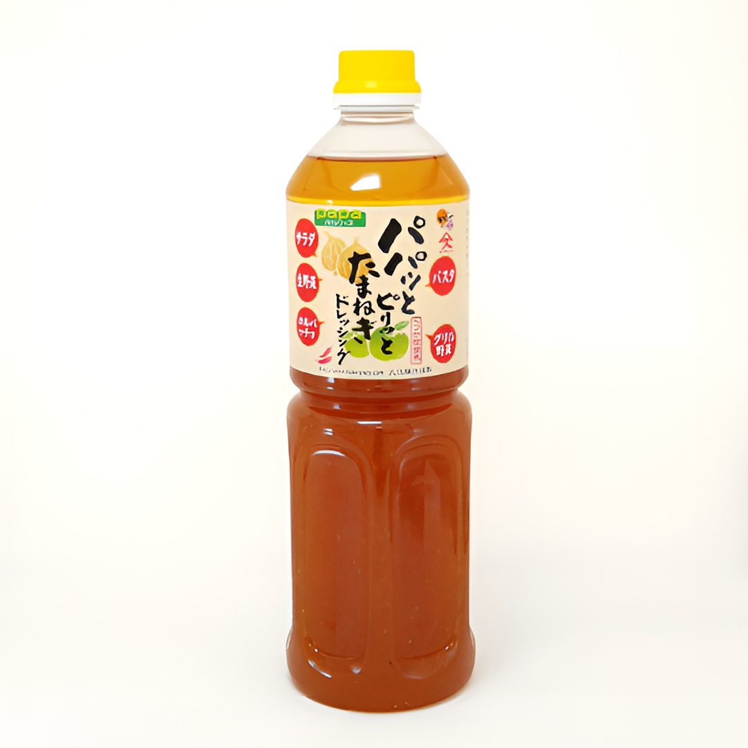 久保醸造 パパッとピリッと たまねぎドレッシング 1L ペットボトル