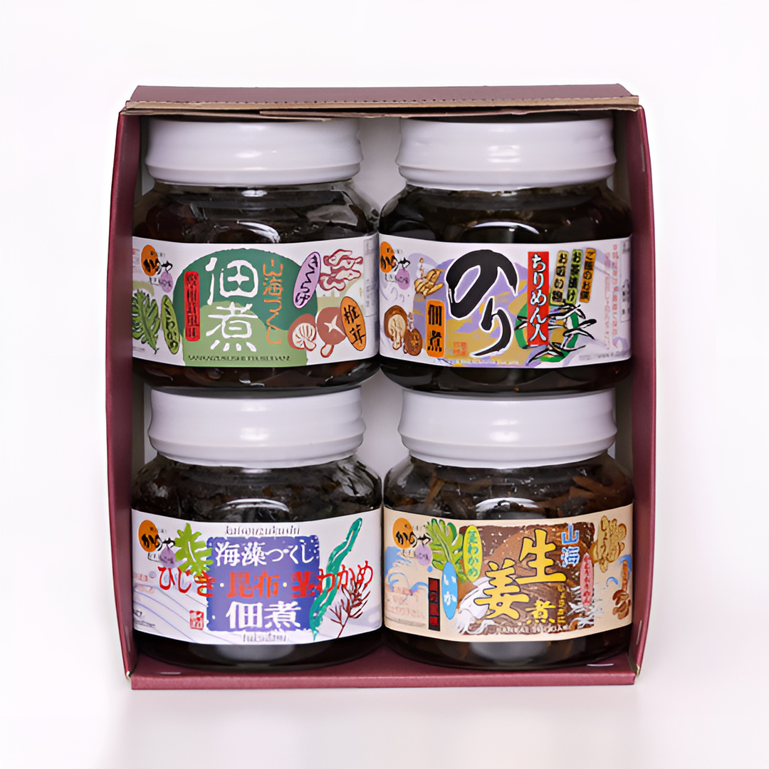 久保醸造 No.552 佃煮4個セット
