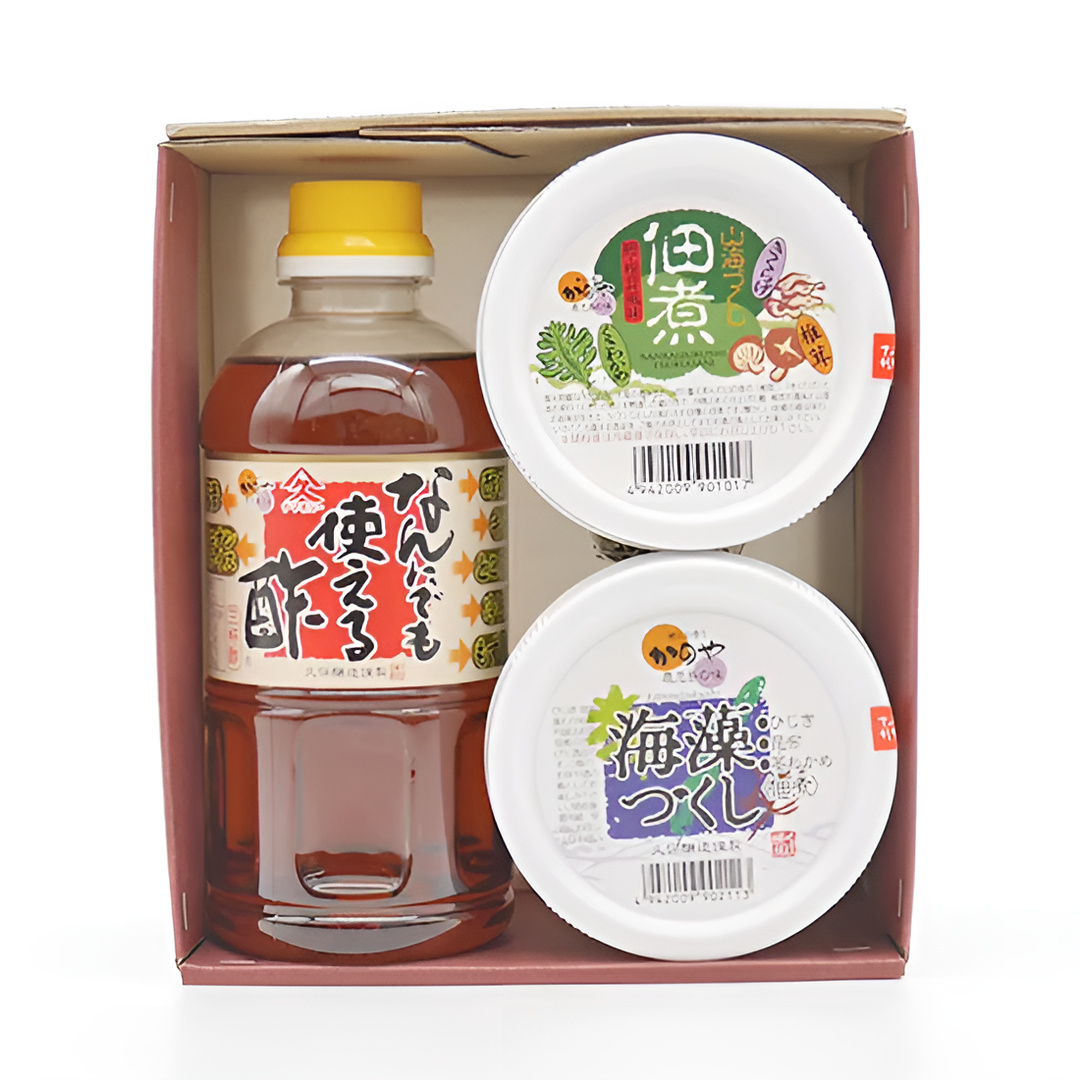 久保醸造 No.715 なんでも酢・佃煮（小）セット