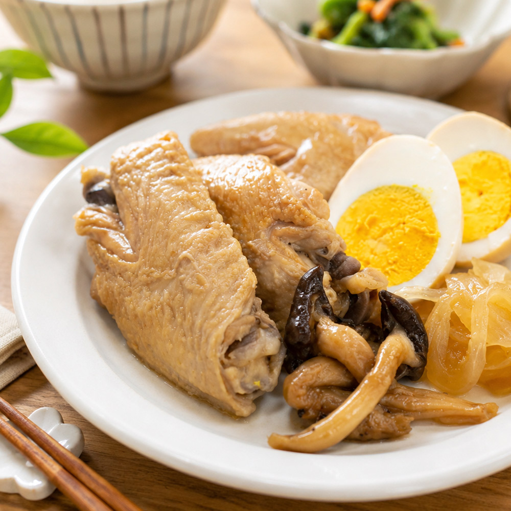 かんたん手羽のさっぱり煮